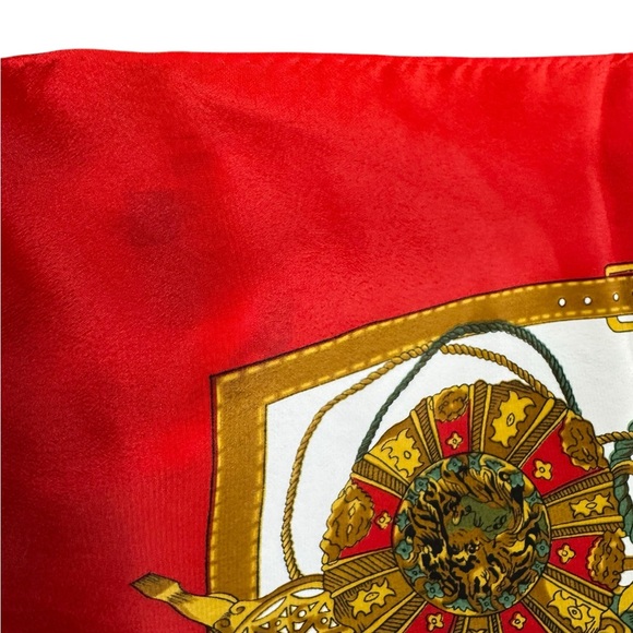 Hermès Silk neckerchief multi -colors , Silk - Picture 7 of 7